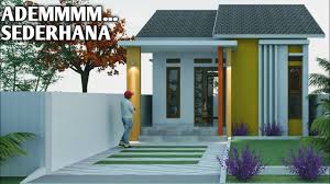 Desain rumah ukuran 6x12 1 lantai. Desain Rumah Minimalis 6x6 1 Lantai Rumah Minimalis 6x6 Rumah 6x6 2 Kamar Youtube
