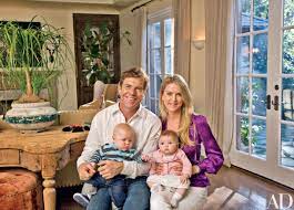 Jack, zoe grace, thomas boone ; Dennis Quaid S Rustic Los Angeles Residence Architectural Digest