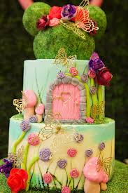 Minnie Mouse Enchanted Garden Party Kara S Party Ideas Garden Party Birthday Fairy Birthday Cake Fairy Garden Birthday Party
