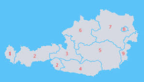 Pölten, dornbirn, wiener neustadt, steyr, feldkirch, bregenz, leonding. Osterreich Bundeslander Stadte Berge Seen Und Flusse Die Welt Der Zahlen