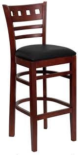 Wooden Bar Stools With Backs Commercial Wood Bar Stool American Back Mahogany Wood Bar Stools Bar Stools Restaurant Bar Stools