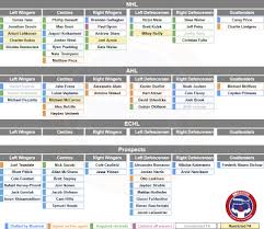 The Updated Montreal Canadiens Organizational Depth Chart