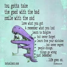 Ying And Yang Forgive But Never Forget Learn From Your Mistakes Positive Quotes