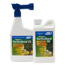 Neem oil mixture is best sprayed on your fruit trees in the evening or very early in the morning. Monterey Horticultural Oil Ready To Spray And Concentrate