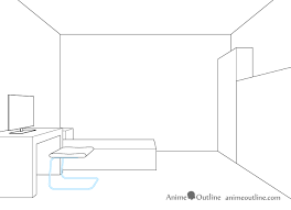 One point perspective is one of the easiest perspective drawing styles available. One Point Perspective Room Drawing Tutorial Animeoutline