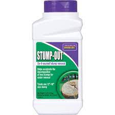 Hiring a professional stump grinder is the fastest way to remove a tree stump. Bonide 1 Lb Stump Out Diy Stump Removal Granules 272 The Home Depot