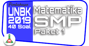 Contoh soal psikotes matematika dalam contohsoalku.com berisi berbagai tipe soal psikotes yaitu: Download Pembahasan Unbk Matematika Smp Tahun 2019 Paket 1 M4th Lab
