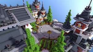 Nightfire410 • 7 years ago. Schematics Flyworld Server Hub Island Skyblock Hub Epic House Elegant Custom Hq Blackspigotmc