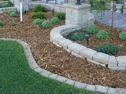 Round Stone Garden Edging Cute Diy Projects