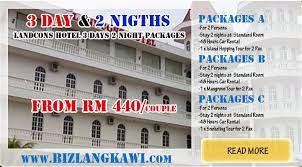 Pakej percutian 3 hari 2 malam bukittingi padang indonesia. Pakej 3 Hari 2 Malam Landcons Hotel Langkawi Pakej Percutian Langkawi