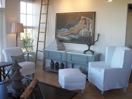 Quatrine home dallas, texas 500+ connections. Good Looking Wingback Chair Slipcover In Living Room Beach Style With Quatrine Next To Chairs And Matching Ottoman Alongside Light And Airy Living Room And Airy Living Room