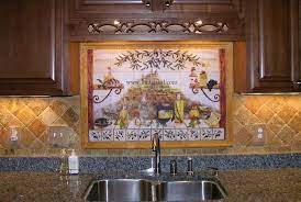 Our staff can help provide kitchen backsplash tile ideas. Italian Tile Backsplash Kitchen Tiles Murals Ideas Backsplash Mural Kitchen Tile Mural Italian Tiles