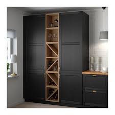 Vadholma Wine Shelf Brown Stained Ash Ikea Home Decor Kitchen Kitchen Design Modern Kitchen Design
