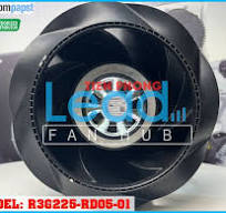 Quạt ly tâm EC FAN hiệu EBMPAPST R3G225-RD05-01, 230VAC ...