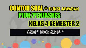 30 Contoh Soal Uh Ph Pjok Kelas 4 Semester 2 Bab Renang Gaya Bebas Nurul Hidayah