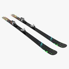 Snow Ski 8 3d Model Ad Snow Ski Model Snow Skiing Graphic Design Portfolio Print 3d Model