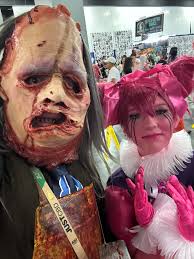 Flo aka Stephanie Courtney, thank you so much for inspiring my favorite  Halloween costume in 2016!! Even had a price gun in my bag !! Loved hearing  her story💙