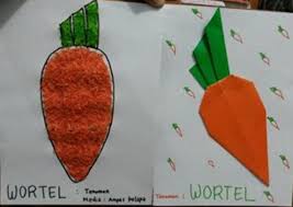 56 Contoh Kolase Wortel Gratis Terbaru Kolase Origami Gambar