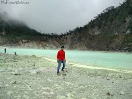 Entrance ticket to kawah putih. Kawah Putih White Crater Myfusionworld