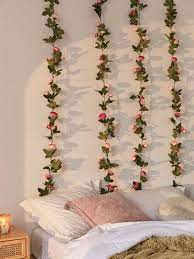2 4m Artificial Flower Leaf Decoration Shein Floral Room Flower Room Flower Bedroom