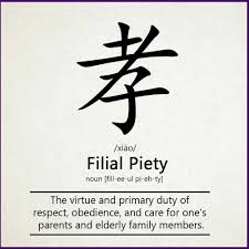 In Confusion Philosophy Filial Piety Is The Virtue Of Respecting Obeying And Taking Care Of Our Parents And Elderly Kin T Filial Piety Elderly Elderly Care