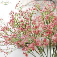 80 Mini Heads 1pc Diy Artificial Baby S Breath Flower Gypsophila Fake Silicone Plant For Artificial Baby S Breath Babys Breath Flowers Hotel Party Decorations