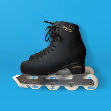 The large wheels also offer a smoother ride over rough surfaces, so roller blades are a better choice than roller skates for skating on sidewalks and trails with some bumps and cracks. Off Ice Skates