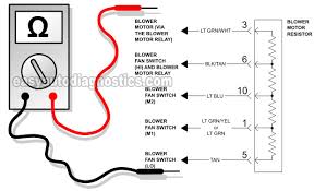 How To Test The 5 Terminal Blower Motor Resistor 2000 Dodge Dakota