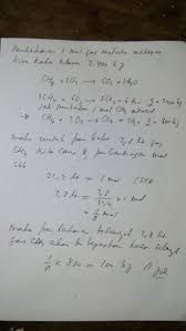 Check spelling or type a new query. Pembakaran 3 Mol Gas Metana Membebaskan Kalor Sebesar 2 400 Kj Berapakah Kalor Yang Dilepaskan Brainly Co Id