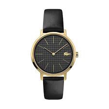 Craquez pour une valeur sûre qui réveille votre féminité. Montre Lacoste Moon 2001079 Montre Affichage Analogique Bracelet Cuir Noir Femme Sur Bijourama Montre Femme Pas Cher En Ligne