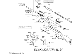 24 Diana Original Airgun Spares Chambers Gunmakers