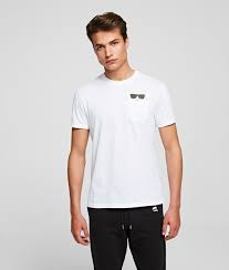 Karl Ikonik Pocket Tee Karl Lagerfeld Collections By