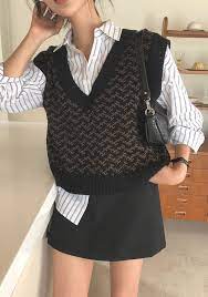 We did not find results for: Mocobling Love Without Measure Patterned Knit Vest Black Knitted Vest Knit Vest Outfit Vest Outfits