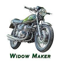 The Widow Maker 1976 Kawasaki H1 500cc Kawasaki Widowmaker Custom Street Bikes