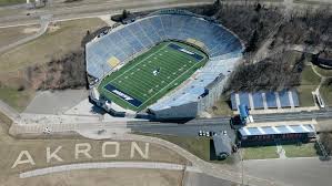 The aggies football stadium opened as utah state university stadium, but one year after its opening was changed to honor the school's winningest. Icon To Eyesore Storied Akron Rubber Bowl Awaits Demolition Wsyx