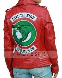 Riverdale Cheryl Serpent Red Jacket Is Available At The Reasonable Price With Back Snake Serpents Logo Vis Red Jacket Women Red Jacket Stylish Leather Jacket