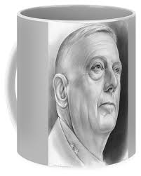 James Norman Mattis Coffee Mug by Greg Joens