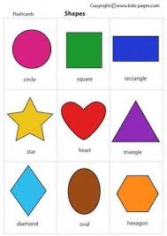 She can color them in for extra fun too. Pin By Humaira Salman On Reading Corners Printable Shapes Teaching Shapes Shapes Flashcards