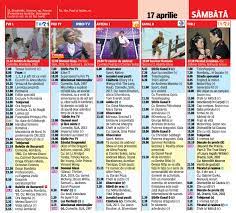 Azi 14 iul joi 15 iul vineri 16 iul sâmbătă 17 iul duminică 18 iul luni 19 iul marți 20 iul. Programe Tv Pentru Azi SambÄƒtÄƒ 17 Aprilie Tvmania Ro
