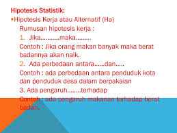 Dibagi menjadi dua bagian yaitu (1) contoh: Estimasi Parameter Dan Pengujian Hipotesis Ppt Download
