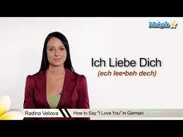 Maybe you would like to learn more about one of these? How To Say I Love You In German Youtube