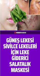 Gunes Lekesi Sivilce Lekeleri Icin Leke Giderici Salatalik Maskesi Movie Posters