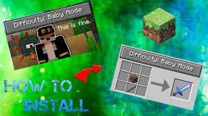 Baby mode for minecraft pe. What Is Baby Mod On Minecraft And How Do You Install It