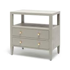 Maybe you would like to learn more about one of these? Made Goods Jarin Double Nightstand Light Gray Faux Belgian Linen Clayton Gray Home