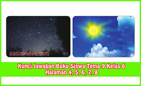 Soal yang kakak buat sebanyak 80 soal termasuk dengan kunci jawabannya. Kunci Jawaban Buku Siswa Tema 9 Kelas 6 Halaman 4 5 6 7 8 Sanjayaops