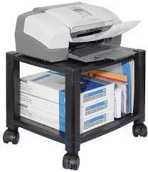 printer table with storage short stand desk wheels kantek wide 2 shelf ps510 new kantekprintertablewithstorage maison