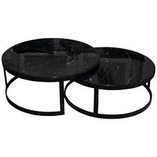 Coffee table sets typically include a coffee table (sometimes called a cocktail table) and one or two end tables. Galway Coffee Table Set 2 Black Interiors Online