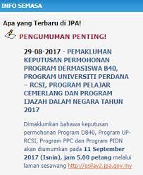 Salinan surat tawaran pinjaman jpa. Facebook