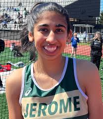 What do Columbus high school track athletes think about during meets?