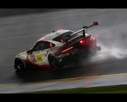 Porsche 911 Rsr And 911 Gt3 R At 2017 Imsa Daytona 24 Hours